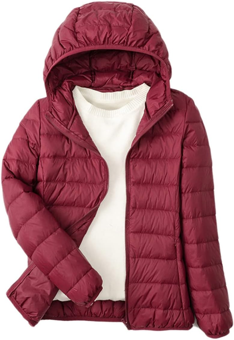 【20%OFFクーポン〜】レディース ライトダウンパーカ ウルトラライトダウン 軽量 防風 コンパクト 保温..