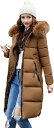 【20%OFFクーポン~】レディース ダウンジャケット冬コート ロングコート フード付き オーバーサイズ 女 厚手 防風 防寒 撥水加工 ファーコート かわいい おしゃれ フード付き カジュアル きれいめ 防寒 防風 保温 あ