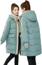 【20%OFFクーポン~】中綿コート レディース ロングコート 前開き アウター 帽子付き ポケット付き 無地 綿入れ スリム フード付 ファー カジュアル ファッション 防風 防寒 暖かい 可愛い ゆったり 防寒性 きれいめ
