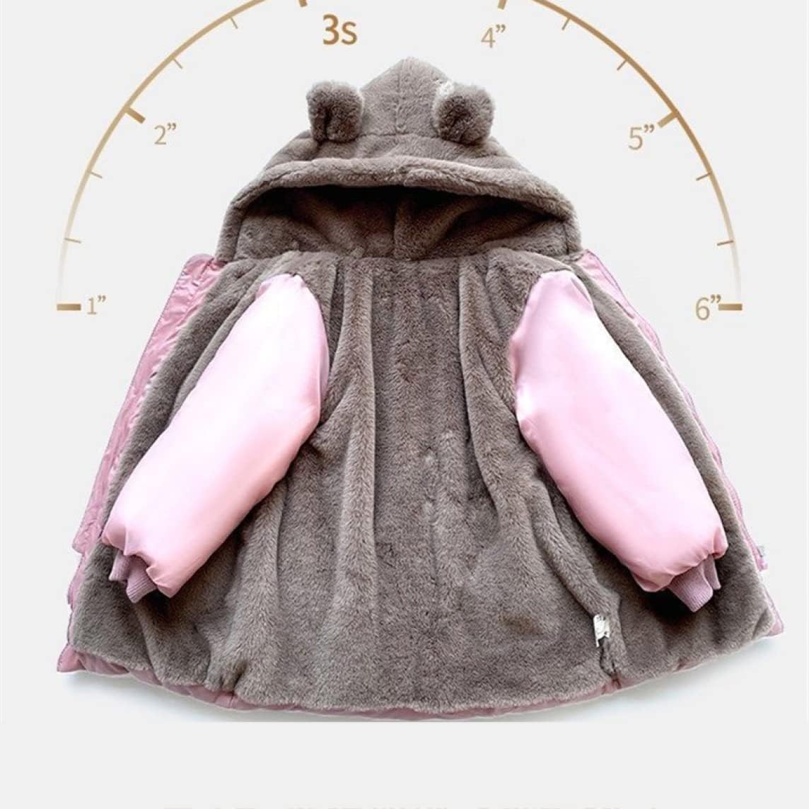 【20%OFFクーポン〜】ダウンコート 子供服 キッズ フード付き クマ耳 ロングアウター 冬 長袖 ダウンジャケット 前開き ジップアップ ジャンパー 女の子 男の子 赤ちゃん服 軽量 無地 コート ベビー服 暖かい 冬服