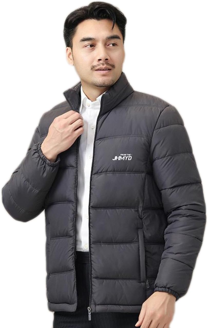 【20%OFFクーポン〜】大きいサイズ 中綿コート ダウンジャケット メンズ グースダウン 軽量 防寒 防風 登山 暖かい ウルトラライトダウン スタンドカラー ダウンパーカー 秋冬 ライトダウン ダウンコート お年寄り 中綿