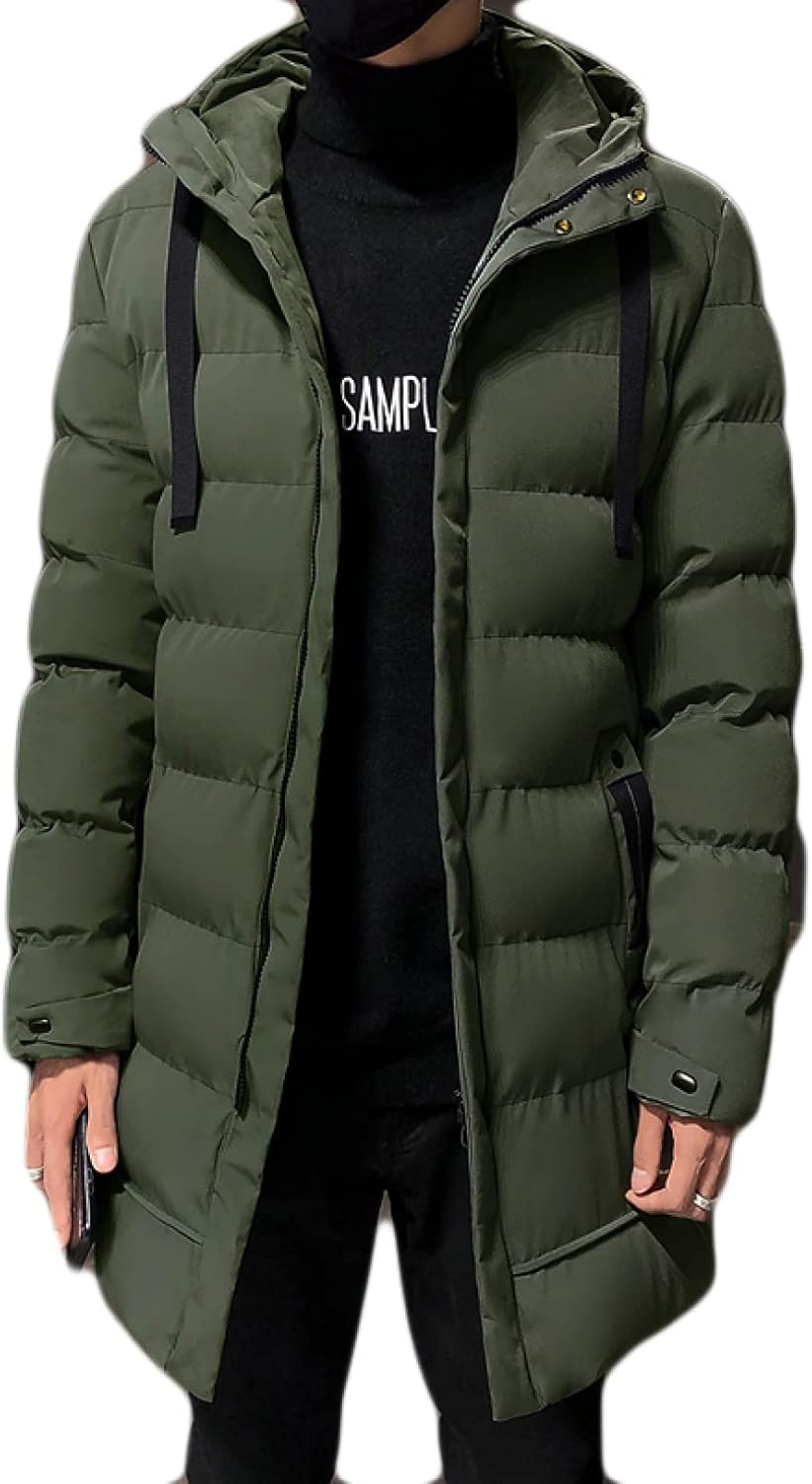 【20%OFFクーポン〜】メンズ ダウンコート アウター ロング丈 防寒着 厚手 コート 綿服 ジャケット フード付き 冬 通勤 通学 大きいサイズ 中綿ジャケット 暖かい 上品 アウトドア 防寒コート アウター ハイキング