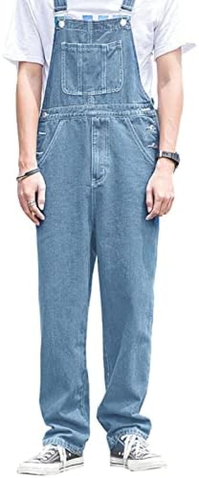 【20%OFFクーポン～】デニムオーバーオール メンズ アメカジ つなぎ ジーンズ デニムサロペット カーゴパンツ ユニセックス