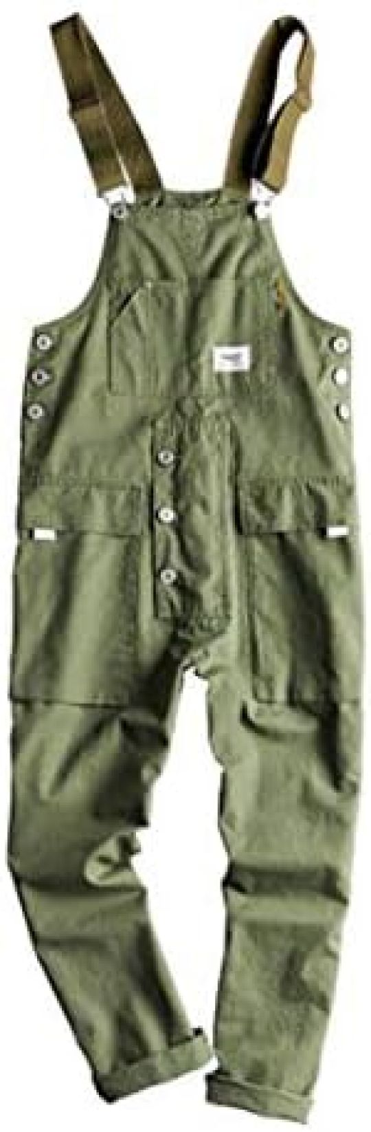 【20%OFFクーポン〜】サロペットパンツ メンズ ゆったり オーバーオール ロングパンツ ストレッチ カジュアル つなぎ 作業服 おしゃれ オールインワン サロペット 大きいサイズ(0イエロー)