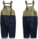【20%OFFクーポン〜】メンズ オーバーオール 作業服ワークパンツ ゆったり カーゴパンツ カジュアル 作業着 ストレートパンツ マルチポケット デニム サロ...