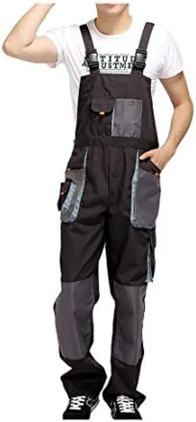 【20%OFFクーポン〜】サロペット メンズ ジーンズ ロングパンツ ゆったり デニムパンツ ストレート つなぎ オーバーオール デニム ファッション サルエルパンツ ジーパン ストリート オールインワン
