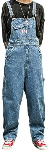 【20%OFFクーポン〜】オーバーオール メンズ デニム サロペット ストレートフィット ゆったり つなぎ ツナギ ジーンズ カーゴパンツ ロングパンツ ユニセックス ストリート系 服 ロック パンク ファッション 【20%OFFクーポン〜】オーバーオール メンズ デニム サロペット ストレートフィット ゆったり つなぎ ツナギ ジーンズ カーゴパンツ ロングパンツ ユニセックス ストリート系 服 ロック パンク ファッション