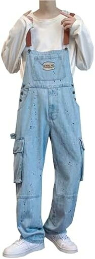 【20%OFFクーポン〜】サロペット つなぎ メンズ ゆったり オーバーオール デニム サロペット ロング オールインワン ダメージ ジーンズ おしゃれ デニム ロング パンツ ストリート系 【20%OFFクーポン〜】サロペット つなぎ メンズ ゆったり オーバーオール デニム サロペット ロング オールインワン ダメージ ジーンズ おしゃれ デニム ロング パンツ ストリート系
