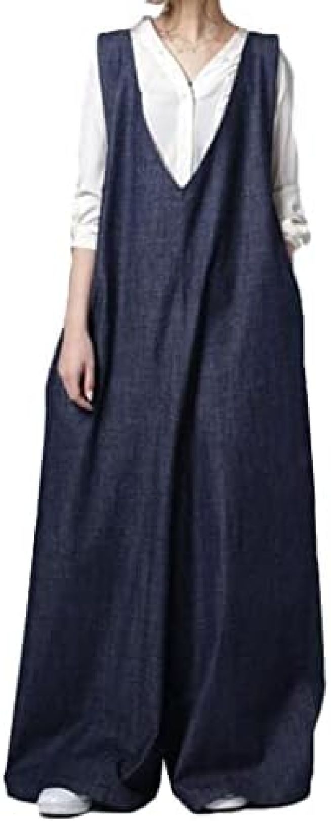 【20%OFFクーポン～】レディース サロペット オールインワン デニム サロペットパンツ ロングパンツ オーバーオール デニムパンツ ジーンズ ワイドパンツ ジャンパー パンツ サスペンダー ズボン 春夏秋冬 ゆったり カジ