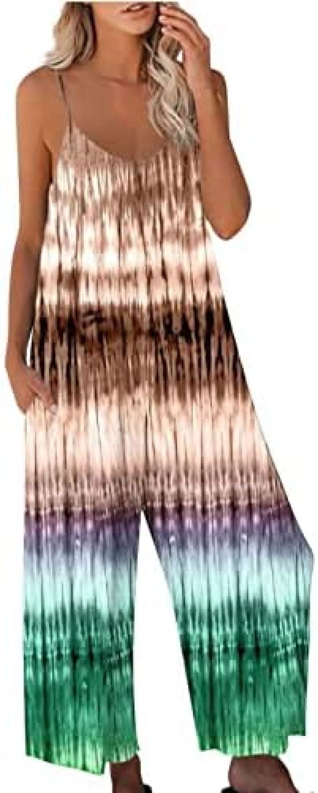 【20%OFFクーポン～】サロペットオールインワン レディース 薄手 体型カバー 夏服 ゆったり 大きい サイズ オーバーオール 春 夏 ロング マキシ ズボン サロペット 美脚 アウトドア おしゃれ 通学 カジュアル パンツ