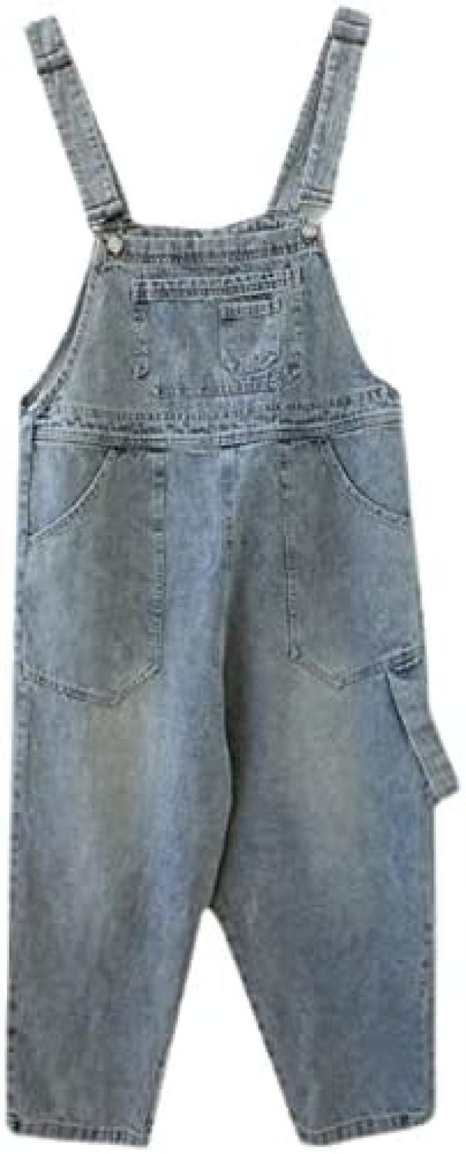 【20%OFFクーポン〜】デニム オーバーオール レディース ロングパンツ オールインワン サロペット ジーンズ ゆったり 春夏秋冬