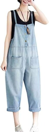 【20%OFFクーポン〜】サロペットパンツ デニム レディース オーバーオール 7分丈 デニムパンツ ゆったり 大きいサイズ ジーンズ クロップドパンツ 大きいサイズ 着痩せ ジーパン オールインワン ワイド 【20%OFFクーポン〜】サロペットパンツ デニム レディース オーバーオール 7分丈 デニムパンツ ゆったり 大きいサイズ ジーンズ クロップドパンツ 大きいサイズ 着痩せ ジーパン オールインワン ワイド