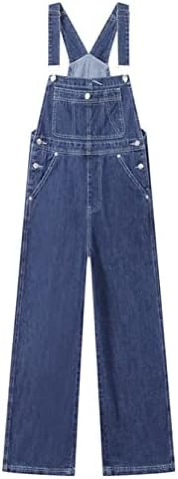 【20%OFFクーポン〜】オーバーオール レディース サロペット デニム おしゃれ 連ライン オールインワン 着やせ カジュアル サロペット デニム 韓国風 レディース デニム オーバーオール