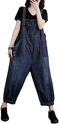 【20%OFFクーポン〜】大人 カジュアル デニム サロペット レディース 韓流 原宿系 ロングパンツ オールインワン オーバーオール 【20%OFFクーポン〜】大人 カジュアル デニム サロペット レディース 韓流 原宿系 ロングパンツ オールインワン オーバーオール