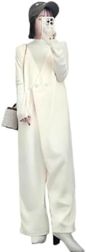【20%OFFクーポン〜】レディース オールインワン サロペット オーバーオール ロングパンツ ワイドパンツ 長ズボン ノースリーブ vネック カジュアル ゆったり 可愛い 体型カバー シンプル 通学 通勤 ホワイト 大人 普 【20%OFFクーポン〜】レディース オールインワン サロペット オーバーオール ロングパンツ ワイドパンツ 長ズボン ノースリーブ vネック カジュアル ゆったり 可愛い 体型カバー シンプル 通学 通勤 ホワイト 大人 普