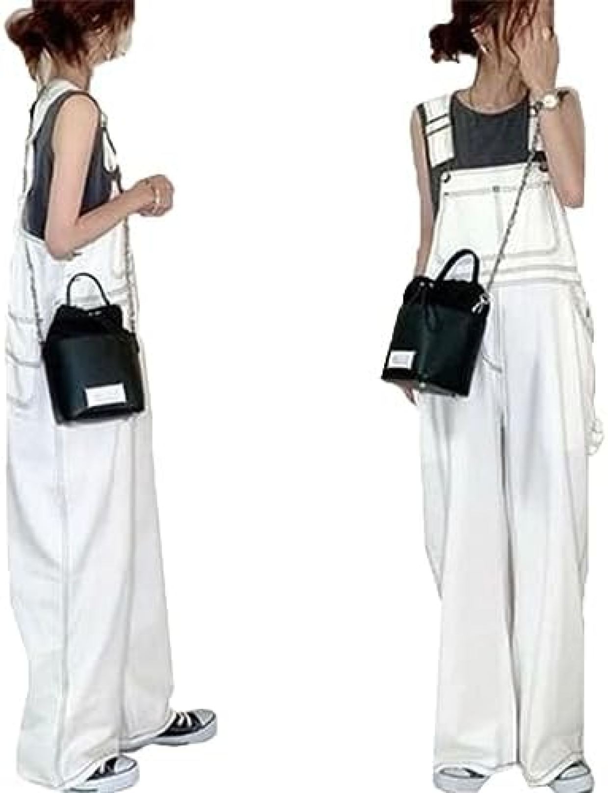 【20%OFFクーポン～】サロペット レディース オーバーオール パンツ オールインワン デニムパンツ ロングパンツ ジャンパーパンツ ワイドパンツ ジーンズ ジャンパー ズボン サスペンダー カジュアル ゆったり つり 体型