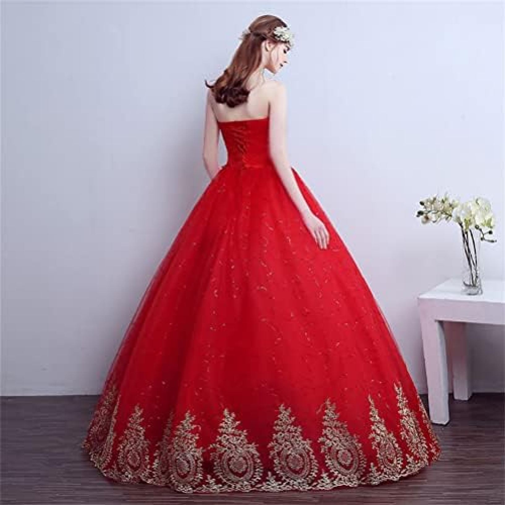 【20%OFFクーポン〜】レディース ウェディングドレス ロングドレス 結婚式ドレス ドレス ワンピース フォーマルドレス チュールドレス エレガント フォーマル 結婚式 披露宴 二次会 宴会 演奏会 パーティー