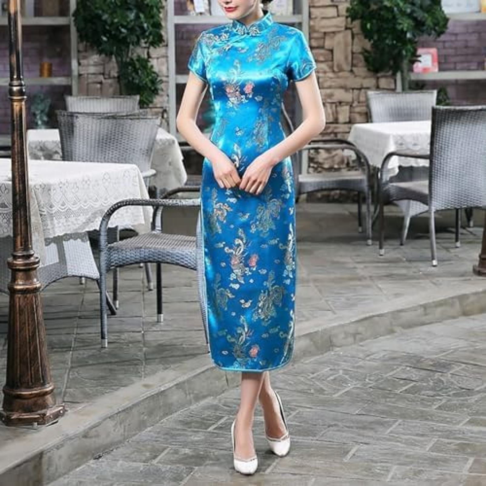 【20%OFFクーポン〜】チャイナドレス 敬酒服 花嫁チャイナ 結婚 レディース パーティードレス ロングドレス イブニングドレス フォーマル 結婚式 演奏会 花嫁 ワンピース サイドスリット 演奏会 パーティー 宴会 結婚式