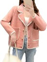 アウター カーディガン レディース 無地 ゆったり ポケット付き ドロップショルダー セーター 通勤 春秋 ボレロ ベーシック オーバーサイズ トップス カジュ...