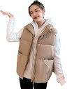 ダウンベスト レディース コート ジャケット ライトダウン 秋冬アウター きれいめ 大きいサイズ 30代 40代 50代 女性 光沢感 立ち襟 おしゃれ 保温性...