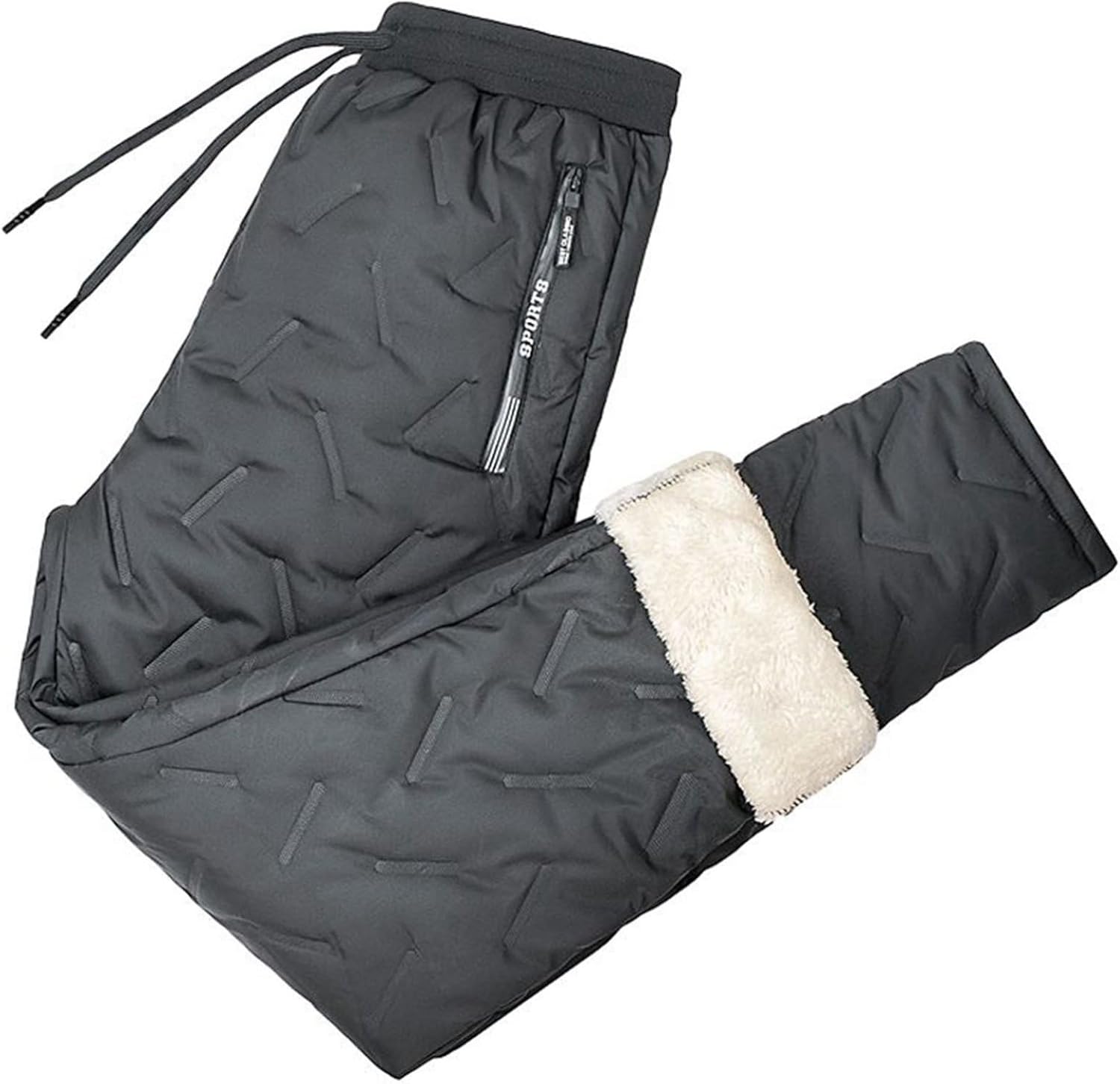 ダウンパンツ 登山 メンズ レディース 中綿パンツ 裏ボア L-7XL 防寒パンツ 防風 透湿 撥水加工 アウトドア 厚手 大きいサイズ 男女兼用 インナーダウン 中綿入り ロングパンツ 無地 ゆった