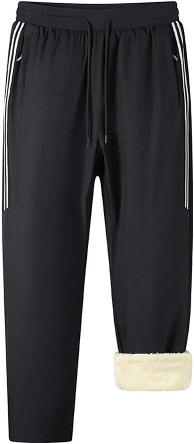 メンズ 暖かいパンツ 裏フリース アウトドア 大きいサイズ 保温 ズボン 防風防寒 ゆったり ウエストゴム 体型カバー 着心地よい ボトムス チノパン キャンプ用 作業 釣り ハイキング 秋冬