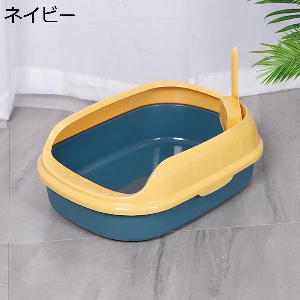 【20%OFFクーポン】猫用トイレ　大型　猫のトイレ　ネコ　トイレ　本体　システムトイレ　オープンタイ..