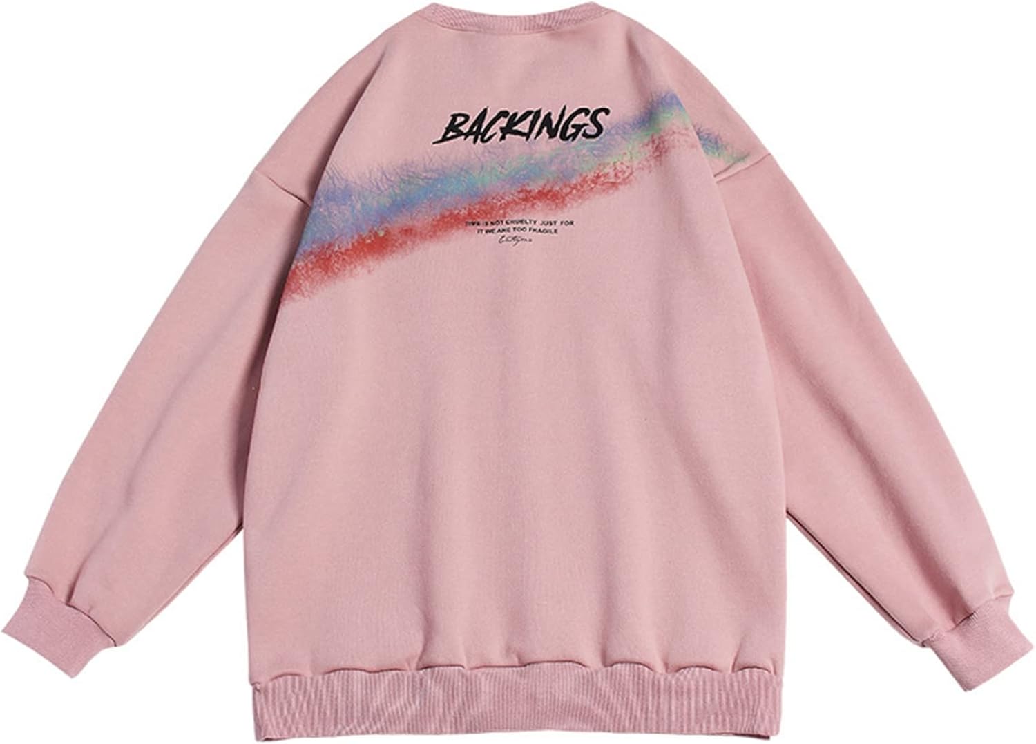 虹柄 メンズ レディース 長袖シャツ パーカー トレーナー ペアルック 寒さ対策 柔らかい ゆったり 伸縮性 クルーネック 保温 吸汗性 丈長め カジュアル ク...