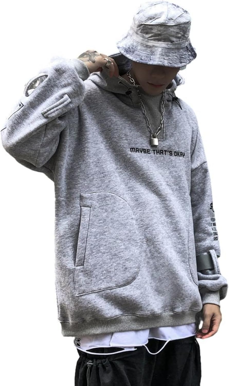 フードパーカー メンズ 秋 ユニセックス プルオーバー 長袖 上着 トップス お揃い 韓国風 伸縮性 薄手 ..