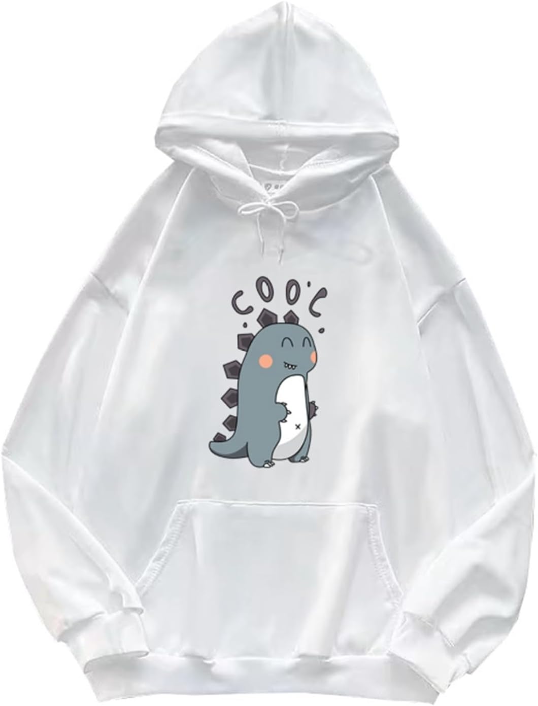 パーカー 恐竜柄 可愛い s-3xl フルオーバー 長袖 メンズ トレーナー 裏起毛 フード付き ポケット スウェット 春秋 冬服 ドローストリング付き ビッグ...