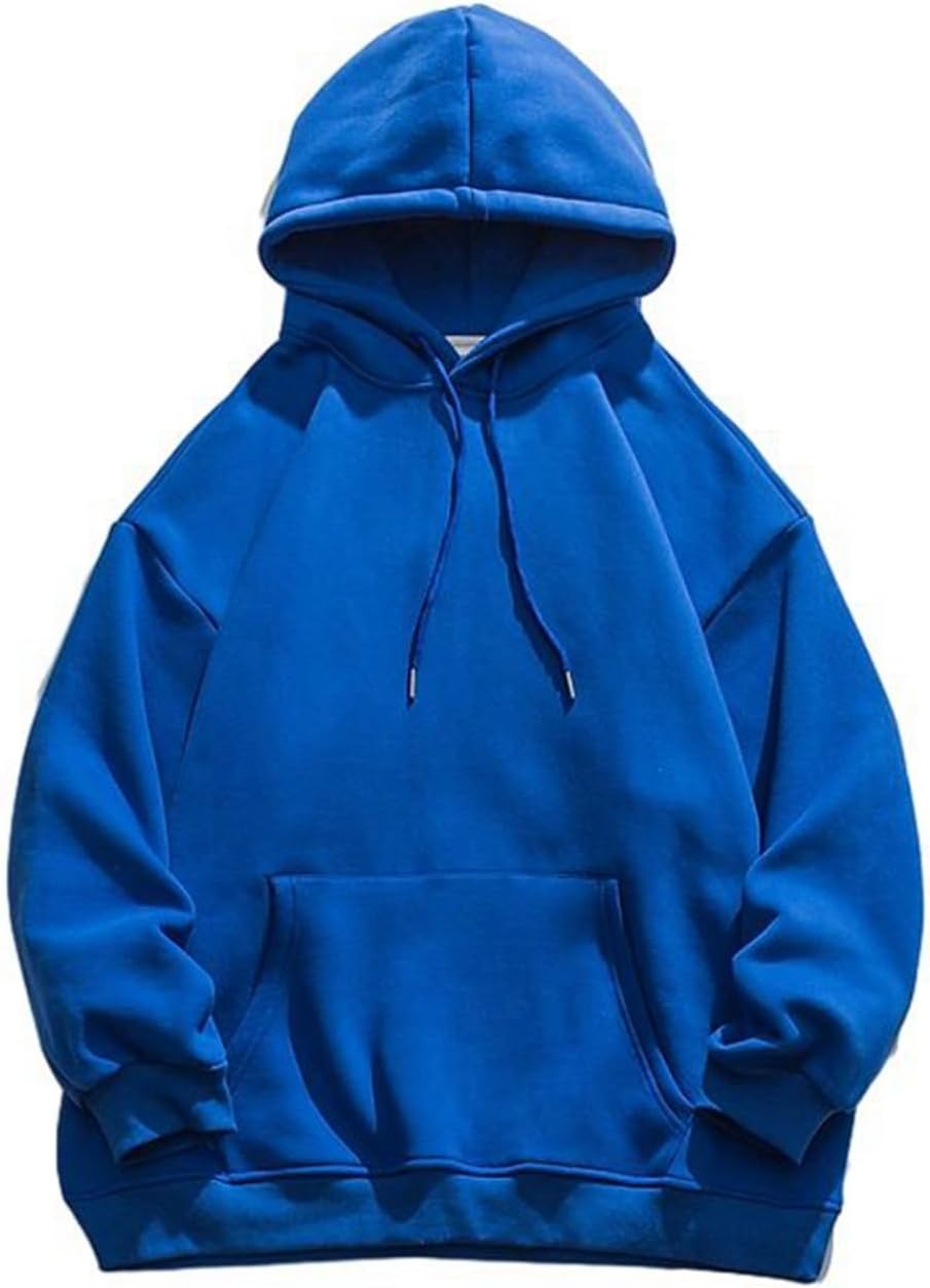 無地 メンズ 秋冬服 ボア付き パーカー フルオーバー 長袖 男女兼用 ドローストリング付き 春秋 シンプル 防風防寒 もこもこ ゆったり ルームウェア トレー...