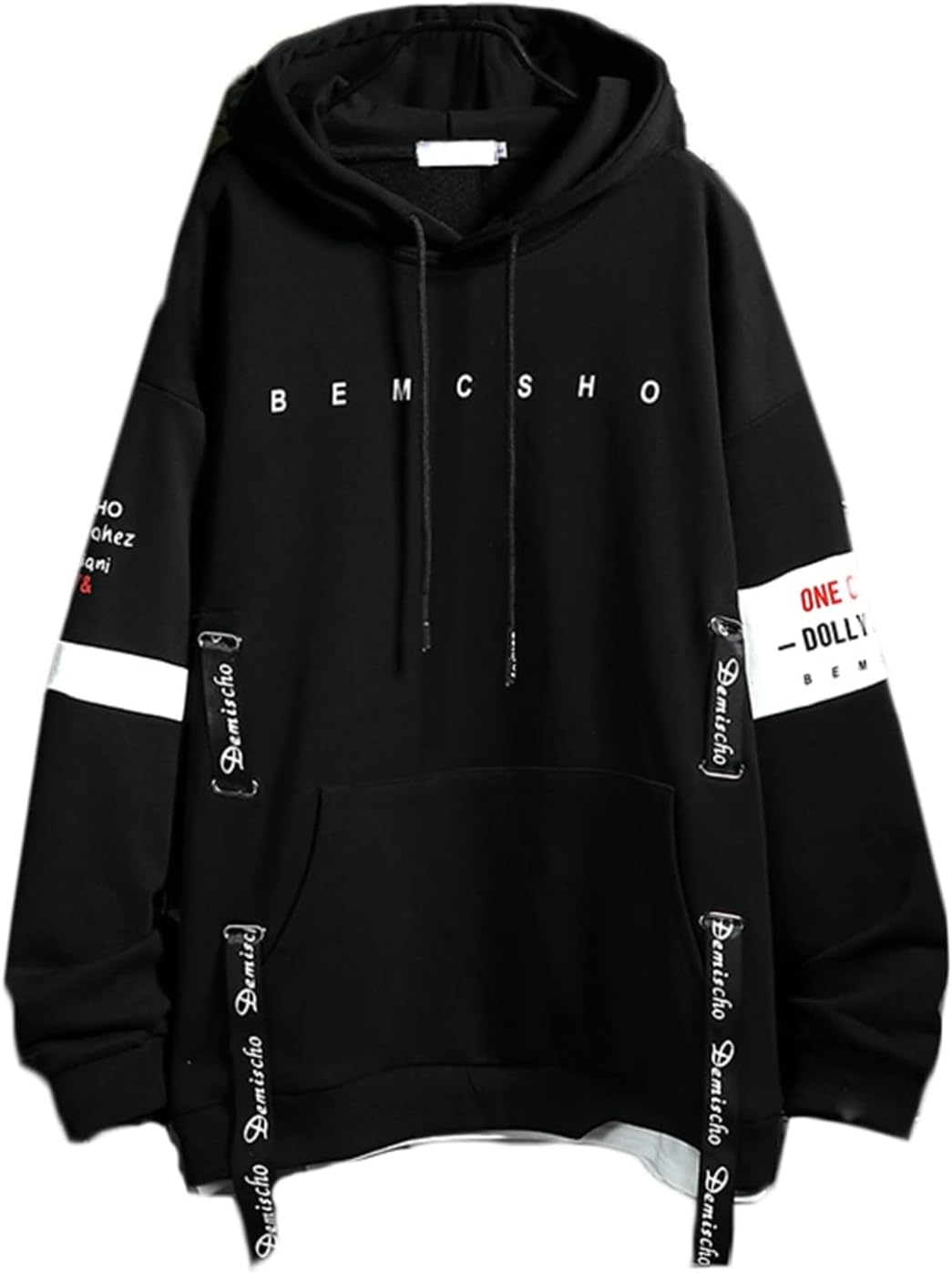 パーカー トレーナー 男性用 フェイクレイヤード プリント 長袖 カジュアル フード付き ハンサム 丈長め オーバーサイズ 体型パカー 秋服 プルオーバー 肌触りがいい 通気性 伸縮性 柔らかい 流行