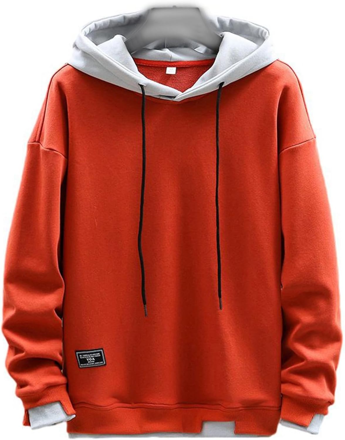 パーカー メンズ 秋服 長袖 プルオーバー レイヤード風 スウェットパーカー フーディ ゆったり 軽い 柔らかい 快適 プルパーカー ファッション スウェット ...
