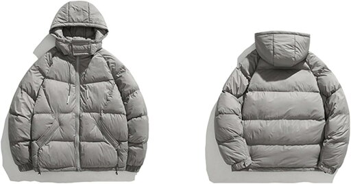 ダウンジャケット フード付き メンズ 90ダウン アウター 防寒ジャケット 軽量 シンプル コート 厚手 フェザー 冬用 保温 防風 ジャンパー トップス 無地 日常 アウトドア ゆったり 大きいサイ