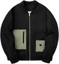 スタジアムジャンパー メンズ ジャケット MA-1 バイカラー パッチワーク 春秋服 アウター カジュアル スタジャン 防風 防寒 ジッパー ブルゾン おしゃれ 大きいサイズ ライダース 釣り 登山