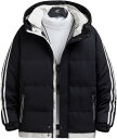 メンズ 中綿ジャケット フード付き 綿服 ダウンコットン 厚手 カジュアル フード付き アウター おしゃれ 冬用 保温ブルゾン ショート丈 綿入れ ジャケット ウインドブレーカー アウトドア キャンプ