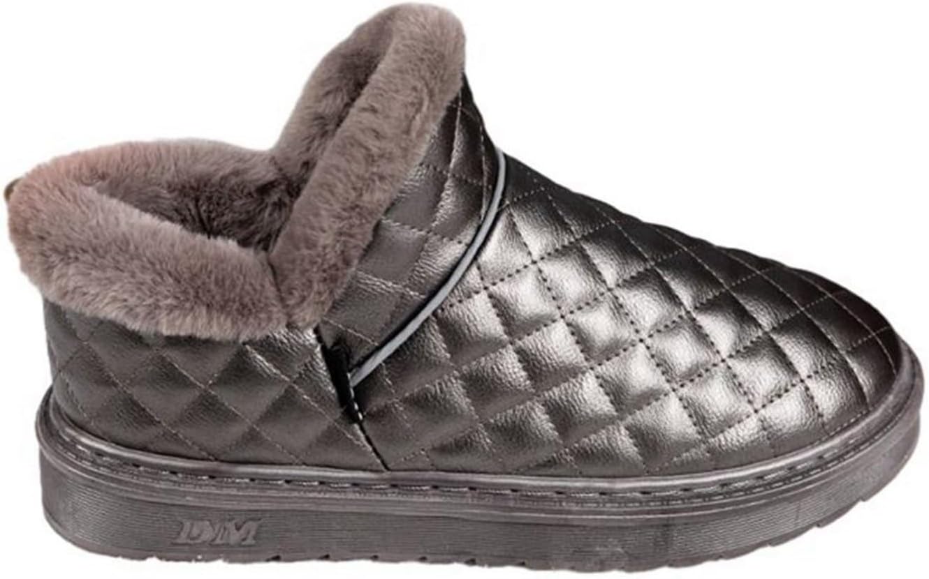 ムートンブーツ 男女兼用 ウインターブーツ メンズ ベルト ボア付き ミドル丈 ブーツ 雪靴 ぽかぽか 保..