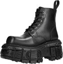 厚底6cm ショートブーツ 22.5-27.5 メンズ サイドジッパー レースアップ ワークブーツ 太ヒール 秋冬 パンク靴 身長アップ 防滑 歩きやすい かる...