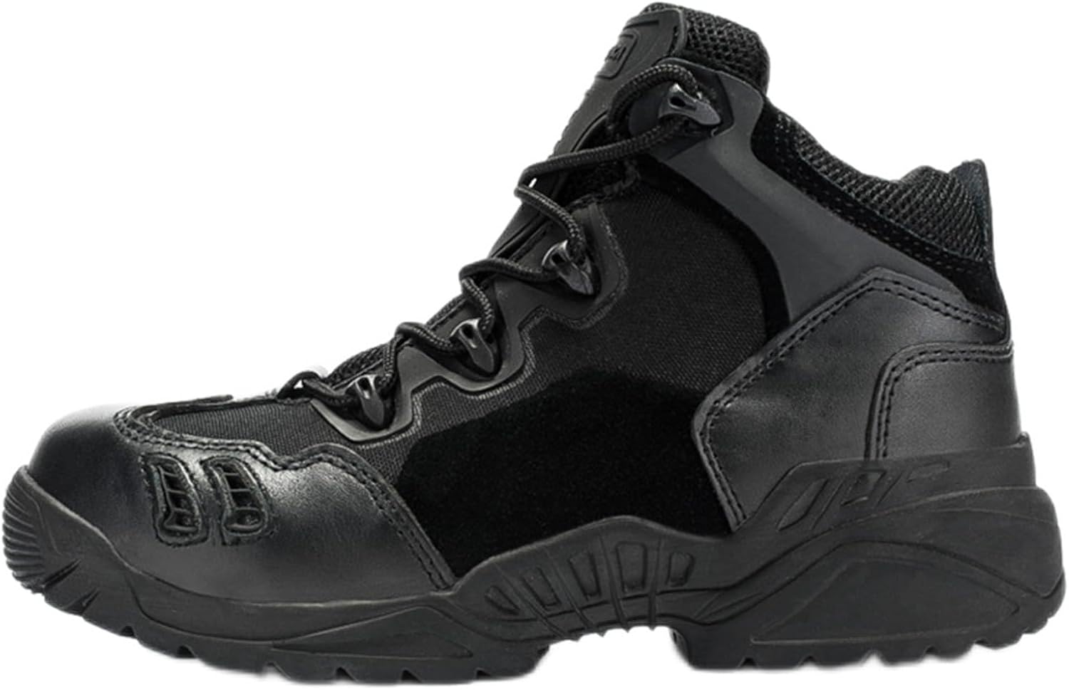 トレッキングブーツ 小さい ハンティングシューズ メンズ スウェード タクティカルブーツ ブーツ 春秋..