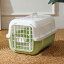小型犬用ハードクレート 猫 キャリー キャリーケース 犬 ペットキャリーバッグ コンテナ L キャリーケ..