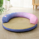 猫 45*45cm ベッド 犬 ベッド 通気性よい 夏 ペットベッド ペットクッション 夏用 ペットソファー 小型 中型犬 猫 小動物 柔らかい 寝床 ふわふわ...