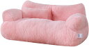 ピンク 猫 ベッド ペットベッド クッション 65*46*30 ペットソファー 冬 夏 犬 マット 洗える ペット用ベッド 猫ベッド 犬ベッド ペット用品 手洗...