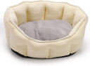 猫 ベッド 犬 ベッド ペットベッド イエロー ペット クッション ペット用品 ふわふわベッド 46*46*23cm 小型犬 中型犬 猫用 ふかふかベッド ぐっすり眠る 猫が喜ぶベッド キャット オー(4)