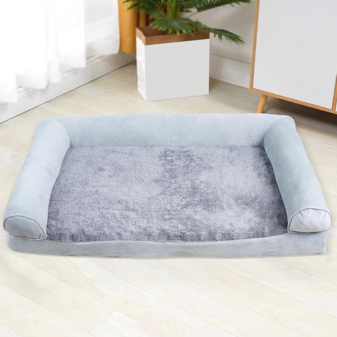 犬用ベッド クッション 猫 120*80*21 ベッド ソファー ふかふか クッション 小型犬 中型犬 ペットベッド 滑り止め 暖かい ぐっすり眠る オールシーズン 設計6 ふわふわ もこもこ 寒さ対