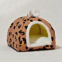 28*28*26 キャットベッド 犬用ベッド ドーム型ベッド 小型犬 寝床 猫 ベッド 快適 ふかふか 休憩所 可愛い 防寒対策 猫クッション レッド ベッド ...