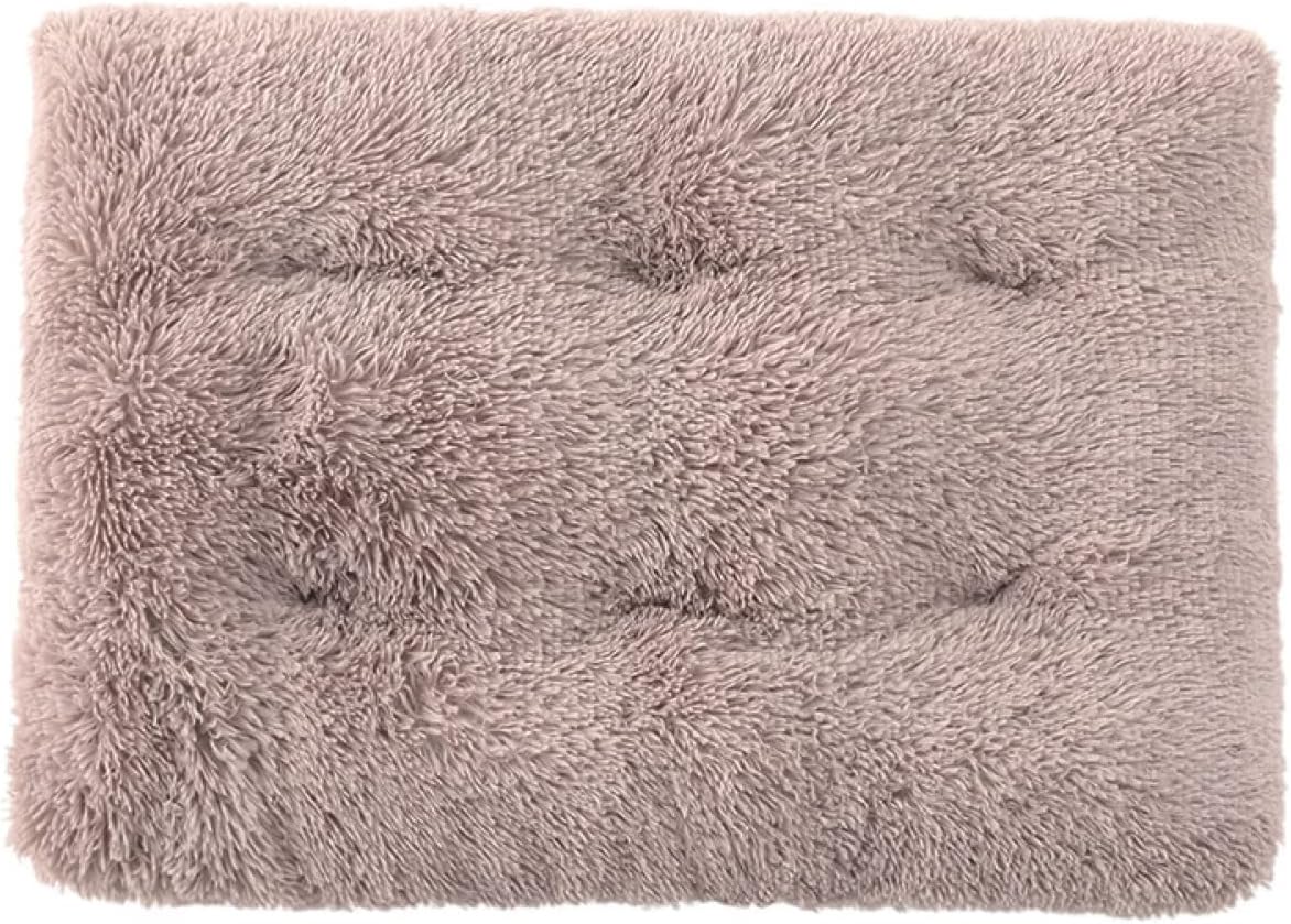 犬 ベッド スクエア型 ペットベッド ふわふわ L ペットクッション 冬 猫 クッション 大きめ 寝床 小型犬 中型犬 設計 暖かい ペット用ベッド 洗える ドッグクッション 猫 ベット おしゃれ ペのサムネイル