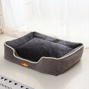 犬 設計 ベッド 猫 ベッド クッション ペットベッド ペットソファー 小型/中型犬用 猫用 クッション 洗える ふわふわ 柔らかい 冬 夏 通年 あったか お...