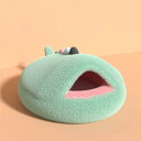 犬 猫 ベッド ペットベッド 45*45cm クッション ペットソファー ふわふわ 冬夏両用 通年用 ブルー 安全感あるデザイン 洗える 小型犬用?猫用 かわい...