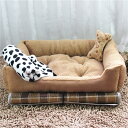 猫 犬 ベッド ペットベッド 犬 ペットソファー ペットクッション 設計 寝床 マット 秋冬 子犬 子猫 小型犬 中型犬 猫用 洗える 通年 ふわふわ 暖かい ...