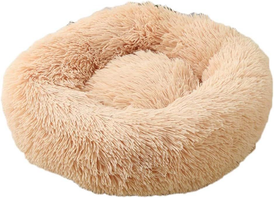 マシュマロクッション 猫用ベッド キャットベッド ベッド 犬用マット ネコ 模様 ベッド 丸型 もちもち 60cm ペットべッド 犬 猫 ラウンド クッション 滑り止め もこもこ ペットクッション ペ